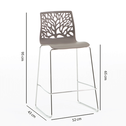 SGABELLI FLORA XL
